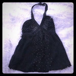 Sparkly Halter Top